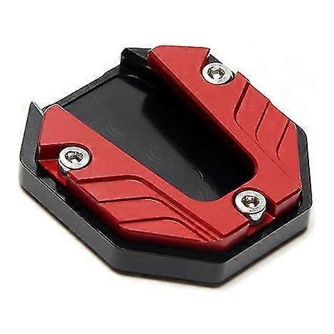 Seitenständerverlängerung für Roller und Motorräder, passend für Yamaha XJ6, CB125R, Suzuki Bandit 600, K1600GT und Yamaha SR 250 – Rot
