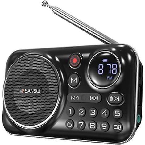 Bluetooth-kompatibler 5.0 MP3-Musikplayer mit Aufnahmefunktion und Antenne F21