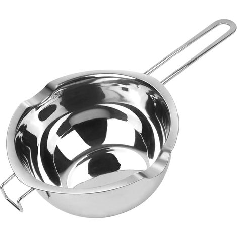 Casserole Bain-Marie - 1 Unité - Acier Inoxydable 304 - Fonte Chocolat Cire Beurre - Cuisine Bricolage - 1000 ml (1/5)