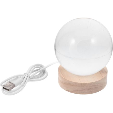 Lampe Boule Lune Led Globe Lumineux Avec Motifs Veilleuse (1/5)