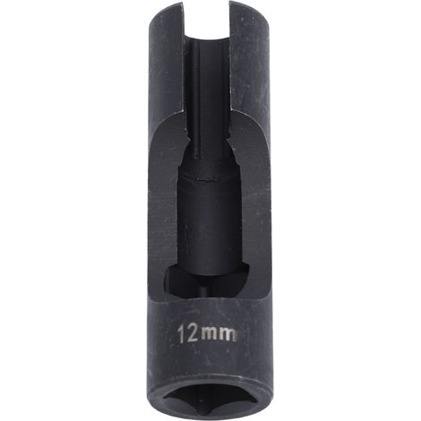 Douille de conduite de carburant 1/2 pouces en acier au chrome vanadium retrait efficace pour les fixations sur les conduites d'injecteur tuyaux coudés capteurs EGT 12 mm
