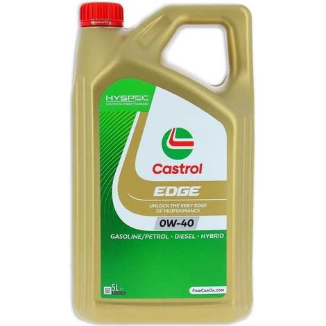 CASTROL EDGE 0W-40 5L - 0W40 engine oil (1/3)