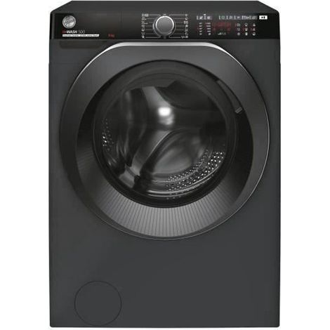 Lave-linge frontaux 9kg HOOVER 1400tr/min Moteur induction 60cm A, HOOVHWP49AMBCR