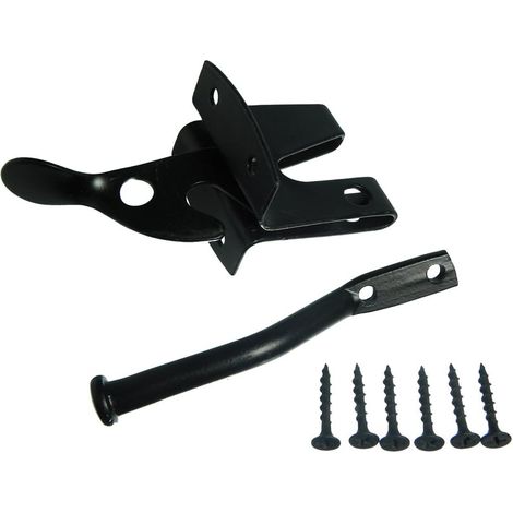 1 loquet de porte Autogate (1819) – 5,1 cm avec vis de fixation (1/2)