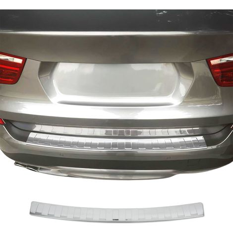 OMAC Ladekantenschutz Stoßstangenschutz für BMW X3 F25 2010-2017 – Edelstahl Chrom (1/5)