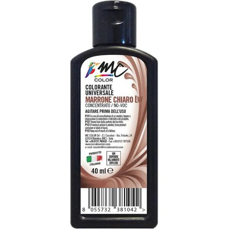 Colorante universale concentrato - 40 ml / Marrone chiaro LW