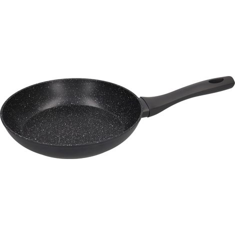Bratpfanne aus geschmiedetem Aluminium, Serie "Salova", Ø24 cm, Farbe schwarz