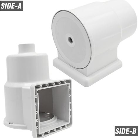Écumoire traversante pour découpes de paroi de piscine de 6 pouces, remplaçant l'écumoire de fond SP1091LX.
