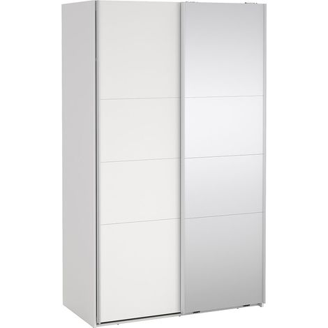 Catania Schiebetürenschrank 2 Türen 120x200cm weiß. (1/5)