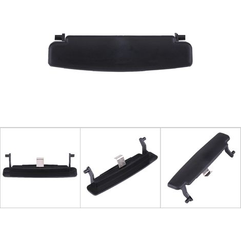 Couvercle de bras de repos central pour console auto Audi A6 C6 2005‑2011, clip de verrouillage noir (1/5)