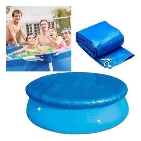 183 cm de Diamètre Bâches/Couverture de Protection avec Attaches en Corde,Bâche Durable Antipoussière Coupe-Vent pour Pi Étiquette (1/4)