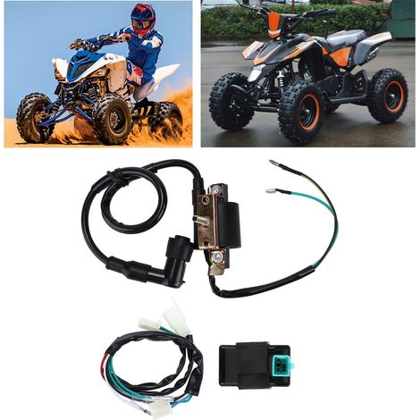 Boîtier CDI 5 broches pour ATV 50cc 125cc, Moto Cross, Karting - Bobine d'allumage (1/5)