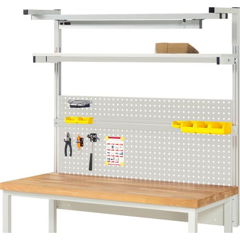 Rau System-Aufbau Komplettset 04, für Produktbreite 1500 mm, RAL7035/RAL7035 (1/2)