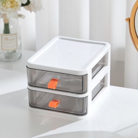 Drawer Style Stationery Cosmetic Storage Box (1/5)