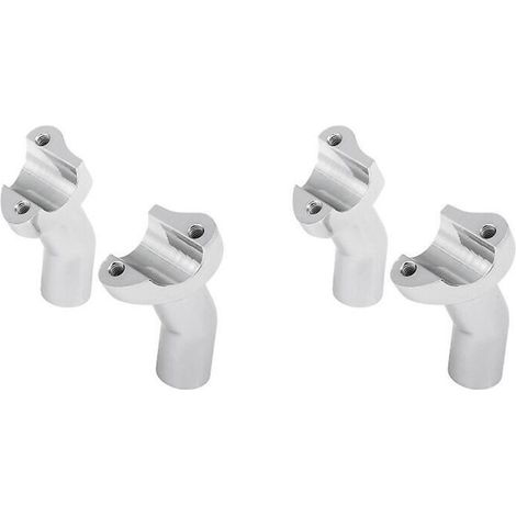 Compatible con cuatro elevadores de manillar de cromo de alta calidad de 3,5 pulgadas, adecuados para los modelos Softail, Dyna, Sportster y Touring, y para manillares rectos de aluminio con retroceso (1/3)