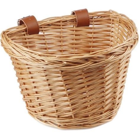 Panier de vélo pour enfants en osier pour vélos, scooters, tricycles, accessoires de vélo pour enfants (1/4)