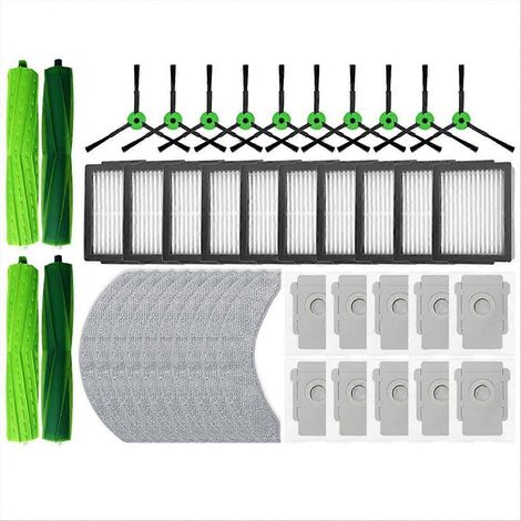 Sac à poussière, brosse latérale D, accessoires pour aspirateur robot Combo J7+/Combo J9+ (1/5)