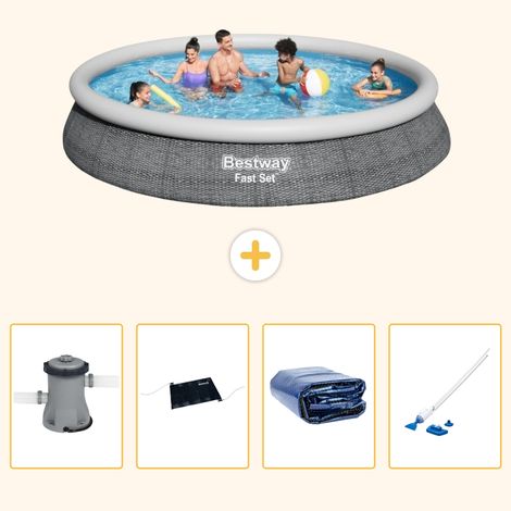 Bestway Bestway Fast Set Ronde - 457x84 cm - 5-pièces  S252 (1/5)