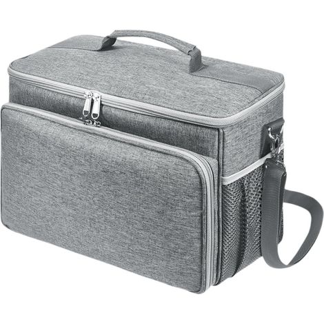 Pet Grooming Tool Kit, Toilet Storage Bag with Zipper, Dog Grooming Accessory Organizer Carrying Bag (1/5)