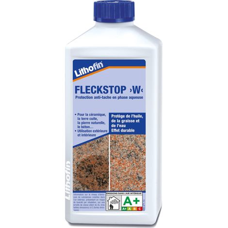 Lithofin – Hydrofuge anti-taches pour pierre naturelle 500 ml – Empêche l'eau, l'huile et la graisse – Convient aux matériaux poreux