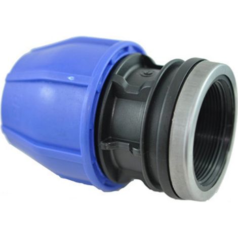 Connettore a compressione collegamento misto r/femmina 25x3/4