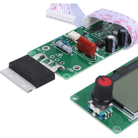 Machine de soudage par points numérique LCD 100 A avec encodeur à double impulsion, module de soudage à contrôle temporel DIY et contrôleur électronique (1/5)
