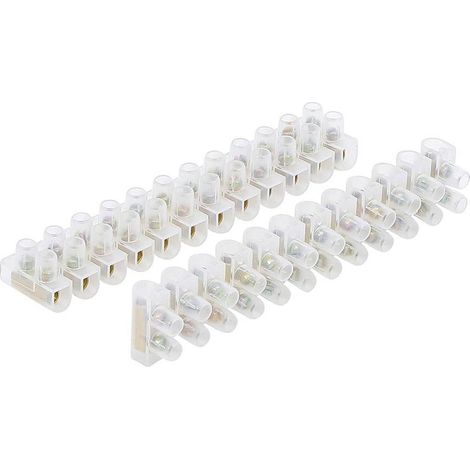 Borniers 4,0 mm - 6 A, 2 pcs - Bloc de 12, Connexion Fiable et Sécurisée - , Zones Difficiles - D-Work (1/5)