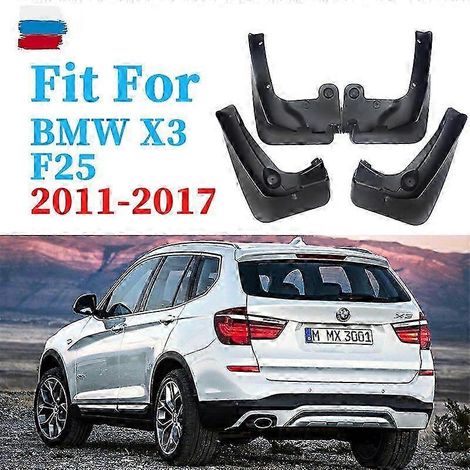 Garde-boue uniques pour BMW X3 F25, bavettes et protections anti-éclaboussures d'origine, accessoires auto style, lot de 4 (2011-2017) (1/5)