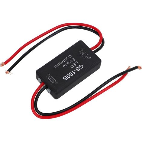 4 modules de commande de feux clignotants, contrôleurs de feux arrière stroboscopiques pour voitures, motos et vélos électriques (1/5)