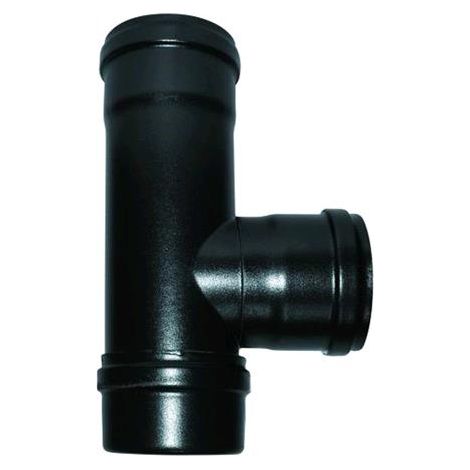 Deviazione A T Smalbo Per Stufe A Pellet F/F Mm.1 Con Ispezione Diametro  Cm. 8