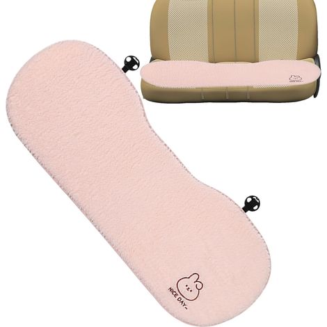 Housses de Siège en Peluche - Tapis Chaud À Motif Lapin Dessin Animé - (1/5)