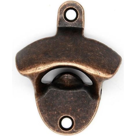 Ouvre-bouteille mural magnétique pour 10 bouteilles, lot de 10 décapsuleurs extérieurs en métal, fixation murale robuste, idéal pour bar, garage ou cuisine.