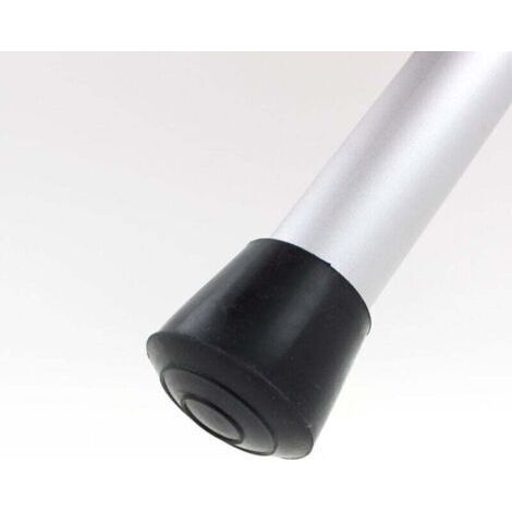 16 Embouts en Caoutchouc - Pour Pieds des Tables, Chaises, Meubles - Différentes Couleurs et Tailles Disponibles (16mm, Noir) (1/4)