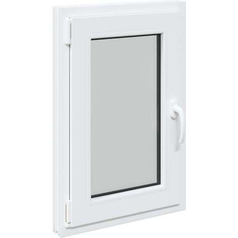 Finestra per Soffitta RISOR 50 x 75 cm PVC e Vetro Bianco vidaXL