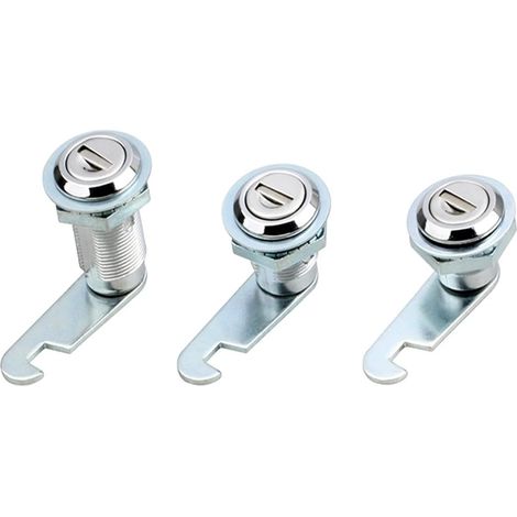 Serrure à came 16, 20 et 30 mm pour boîte aux lettres extérieure (1/5)