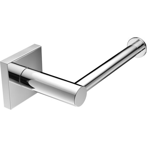 Metaform - Porta rotolo aperto da parete Cromo in Ottone cromato Mod. Suite