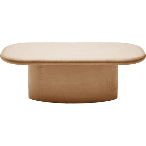 Table basse en Enduit minéral à l'effet béton CALIX (1/3)