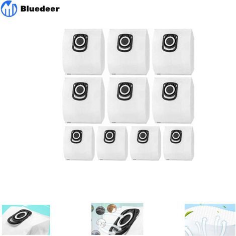 Bluedeer – 10er-Pack Staubsaugerbeutel für Rowenta ZR200520 und ZR200720 – 5 Lagen Mikrofaser – 99,99 % Filterleistung – Kompatibel mit RO39xx, RO63xx und RO68xx (1/5)