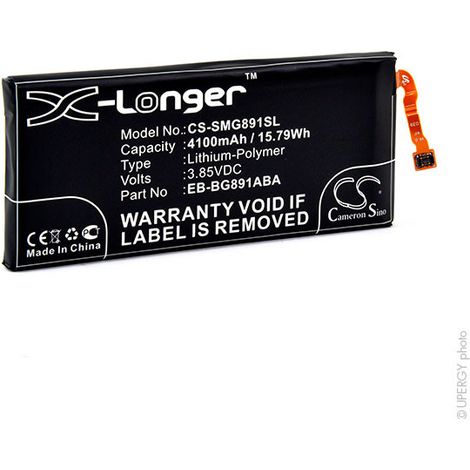 NX - Batterie téléphone, smartphone, GSM pour Samsung 3.85V 4100mAh - EB-BG891ABAEB-EG8