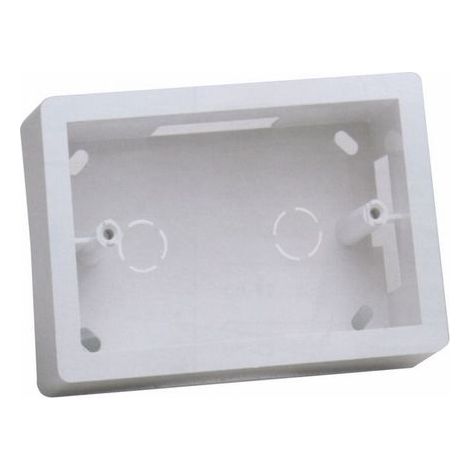 Scatola Cassetta da Parete a 3 Posti In Abs Grigio art.2801 K2-107 (1/2)
