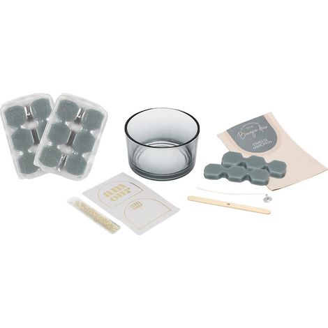 Coffret DIY fabrication 1 bougie parfumées à la brume des bois (1/5)