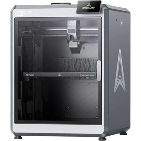 Creality K2 Plus - Multifilamento de tamanho grande até 4 CFS (16 cores) - Alta velocidade 600mm/s, Tamanho de impressão 350x350x350mm FDM