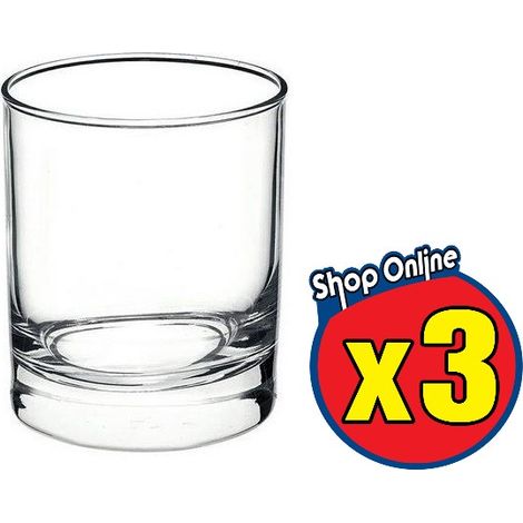 CORTINA BICCHIERI PER VINO E ACQUA 3 PZ