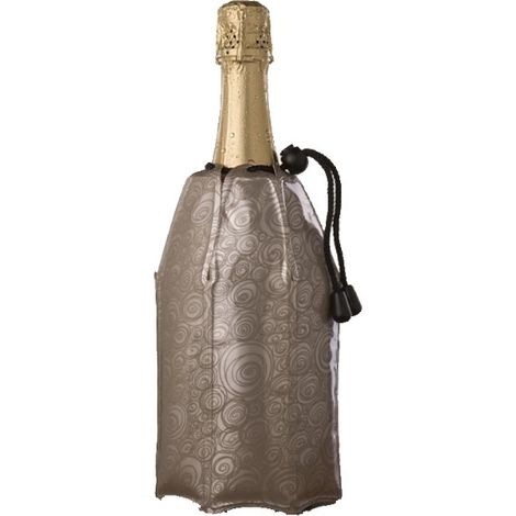 Raffreddatore per Champagne Vacu-Vin Platinium in elegante dorato (1/2)