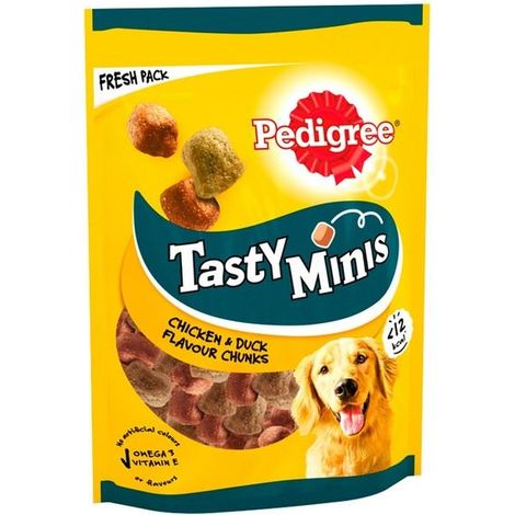 Pedigree Tasty Minis Chicken and Duck 130g PK8 - 263244