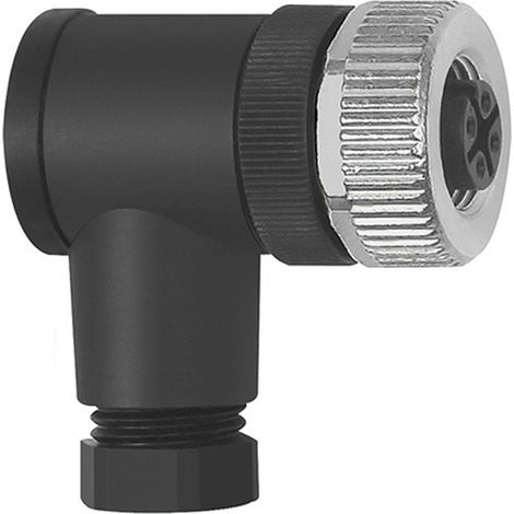 Riegler Anschlussstecker Winkelform, 4-polig, ohne Kabel (1/2)