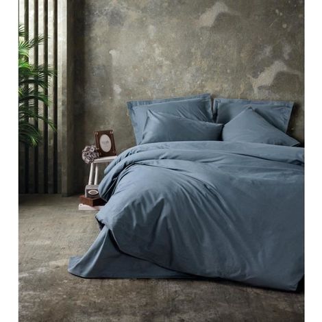 Funda nórdica, funda nórdica, ropa de cama Set Antracita