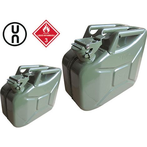 Bidón de metal de 5 L – compacto para líquidos técnicos