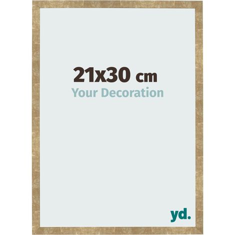 yd. - Cadre photo 21x30 - Or Antique - MDF - Bologna (1/5)