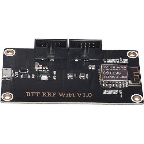 Module d'extension de carte mère pour imprimante 3D BIGTREETECH RRF Wi-Fi, compatible avec les microcontrôleurs SKR 1.3/1.4 et le firmware RepRap (1/5)